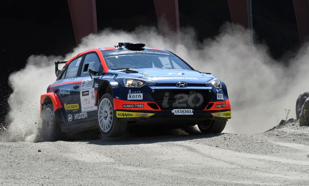 Simon Vallentin er klar til at tage udfordringen op på de hurtige sydvestjyske rallyprøver.
(Foto: specialpress@gmail.com)
